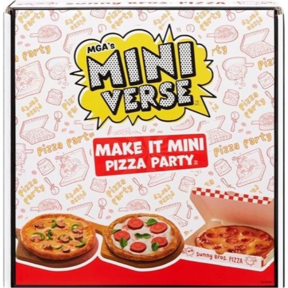 MGA's Miniverse Make It Mini Pizza Party/Sunny Bros Pizza BRAND NEW